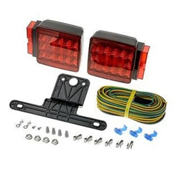 Tough Guy L.E.D. Waterproof Trailer Light Kit - Trailers under 80" wide